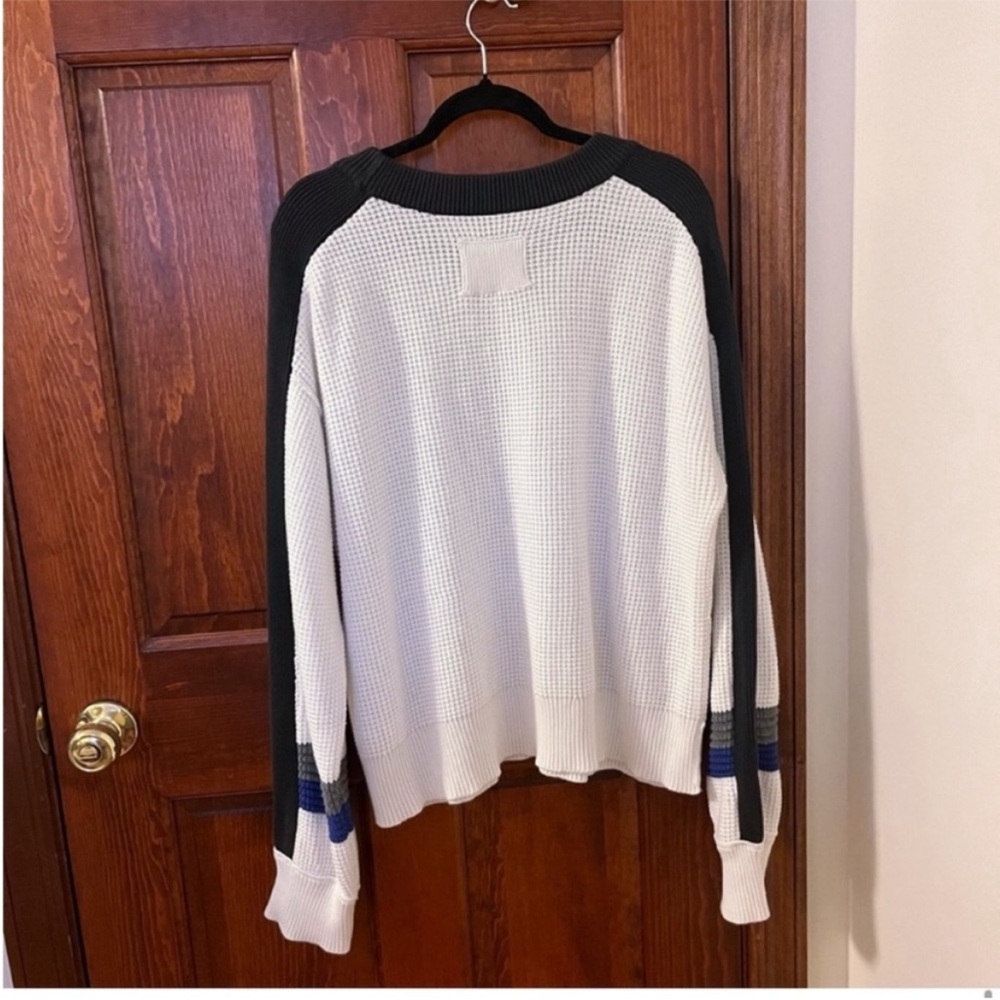 FREE PEOPLE We the Free Speed Racer Pullover Sweater Relaxed Knit NWOT Size M - Picture 3 of 7